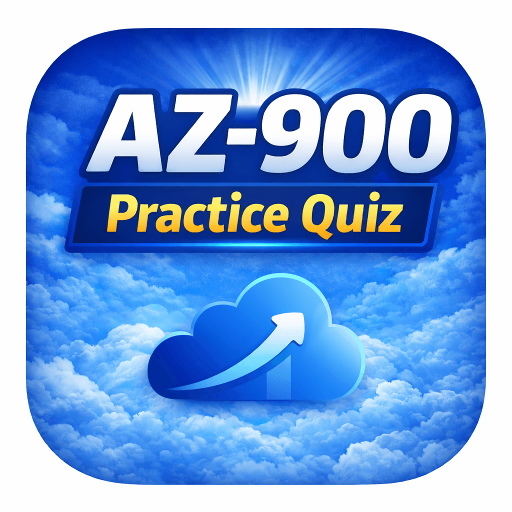 AZ-900 Azure Fundamentals certification app icon