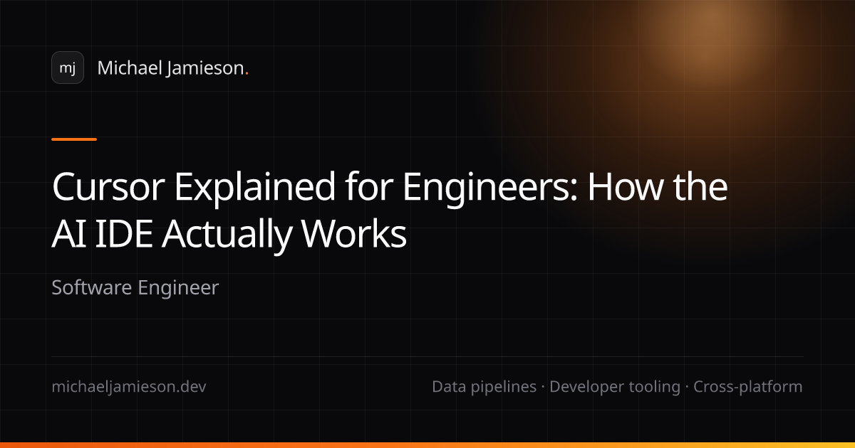 Cursor Explained for Engineers: How the AI IDE Actually Works | Michael ...
